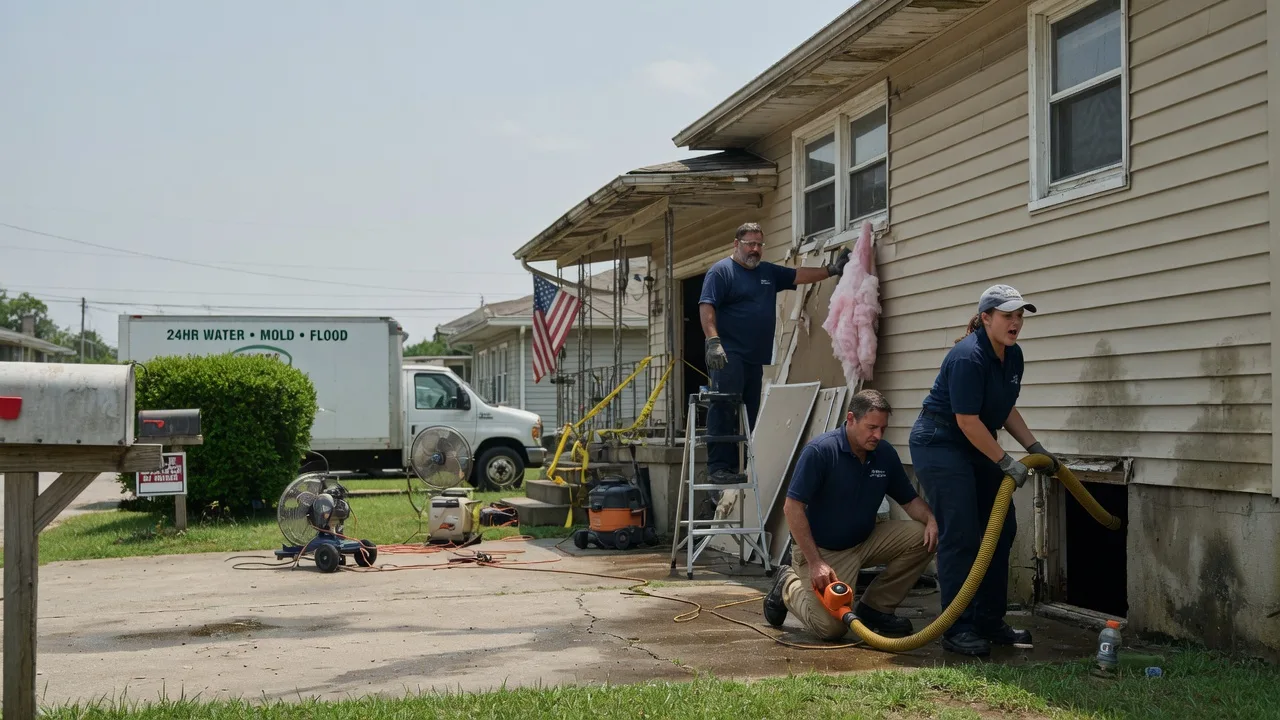 Water Damage Repair in Quemado, TX near me